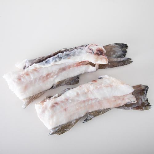 Kręgosłupy z dorsza - pakowane w karton 10 kg - IQF - glazura techniczna